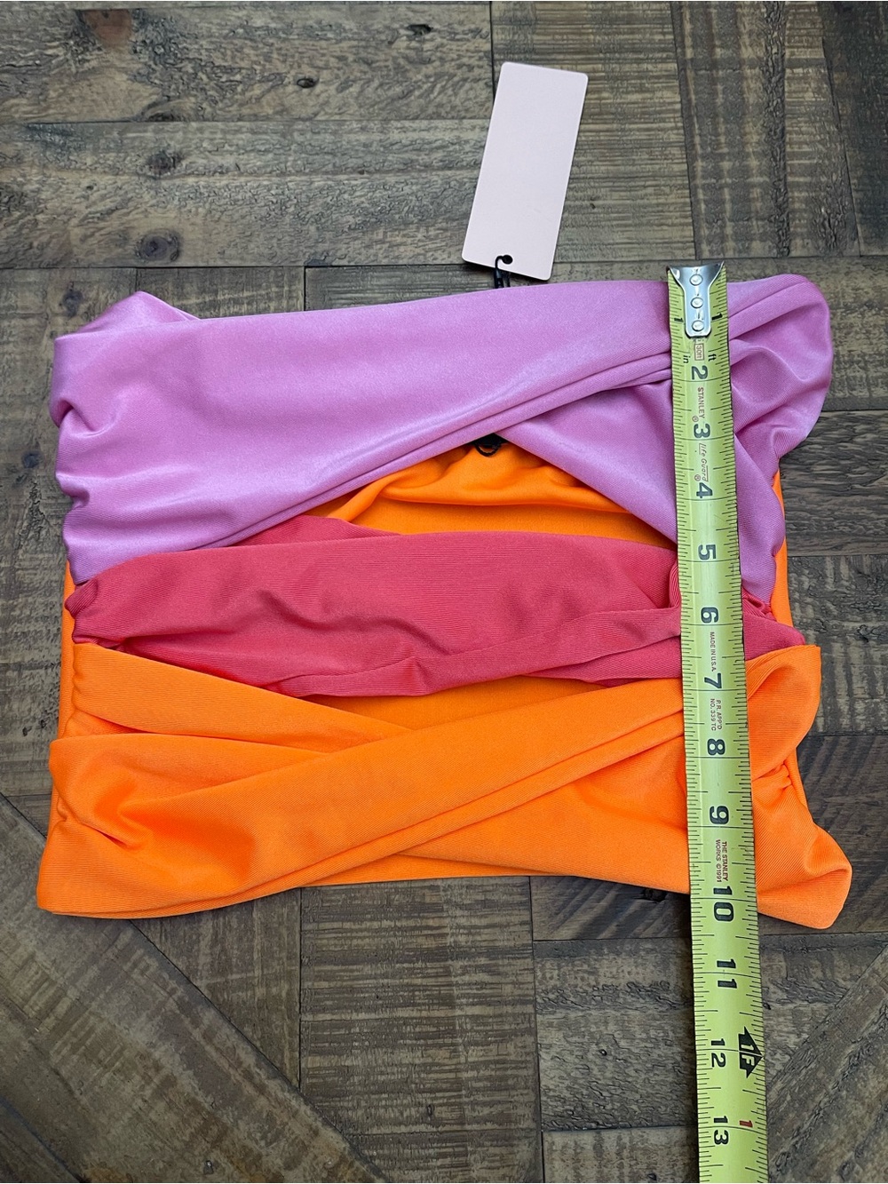 Micas Colorblock Ruched Bandeau Top - Picture 5 of 6